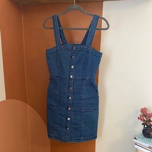 Jean mini dress